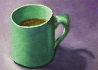 Green Coffee Mug Study